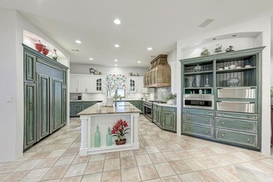 Fully Furnished 4BR/4BA Custom Estate on 4.3+ Acres in Gated on Ram Rock Golf Course in Texas - for sale on GolfHomes.com, golf home, golf lot