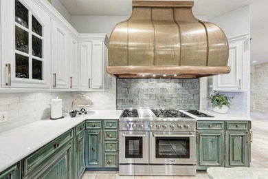 Fully Furnished 4BR/4BA Custom Estate on 4.3+ Acres in Gated on Ram Rock Golf Course in Texas - for sale on GolfHomes.com, golf home, golf lot