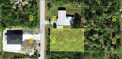 Great Building Lot in Punta Gorda.  Close to shopping, golf on Saint Andrews South Golf Club in Florida - for sale on GolfHomes.com, golf home, golf lot