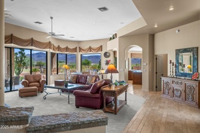 VIEWS GALORE! SITUATED ON THE 3RD FAIRWAY OF THE RANCH COURSE on Tonto Verde Golf Club in Arizona - for sale on GolfHomes.com, golf home, golf lot