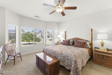 Discover this fully furnished Sun City Grand home in a quiet on Sun City Grand Golf Couse and Club in Arizona - for sale on GolfHomes.com, golf home, golf lot