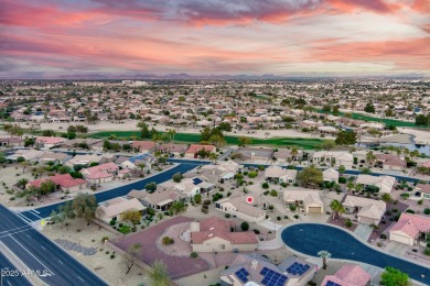 Discover this fully furnished Sun City Grand home in a quiet on Sun City Grand Golf Couse and Club in Arizona - for sale on GolfHomes.com, golf home, golf lot