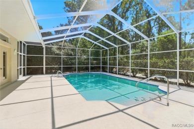 Immaculate Custom-Built Pool Home in Sugarmill Woods - Move-In on Sugarmill Woods Golf and Country Club in Florida - for sale on GolfHomes.com, golf home, golf lot