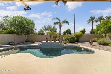 Beautiful home with a casita, courtyard & pool located in the on Tuscany Falls At Pebble Creek in Arizona - for sale on GolfHomes.com, golf home, golf lot