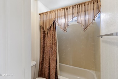 Beautiful home with a casita, courtyard & pool located in the on Tuscany Falls At Pebble Creek in Arizona - for sale on GolfHomes.com, golf home, golf lot