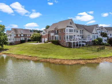 Immaculate Furnished Lakeview Townhome in Coveted Wakefield Club on TPC at Wakefield Plantation in North Carolina - for sale on GolfHomes.com, golf home, golf lot