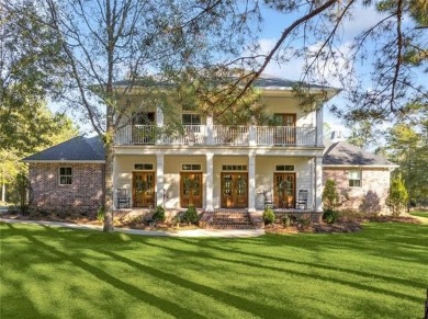 Nestled within the gates of Money Hill, this stunning two-story on Money Hill Golf and Country Club in Louisiana - for sale on GolfHomes.com, golf home, golf lot