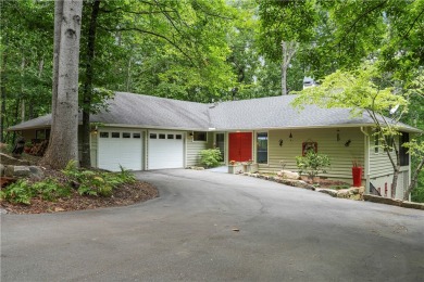 Welcome home to a sanctuary of timeless charm on Keowee Key Golf and Country Club in South Carolina - for sale on GolfHomes.com, golf home, golf lot