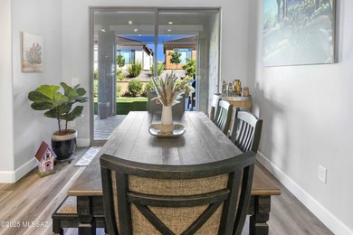 Welcome home to this Stunning Bria model villa, built in 2022 in on Saddlebrooke Ranch Golf Club in Arizona - for sale on GolfHomes.com, golf home, golf lot