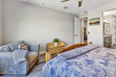 Welcome home to this Stunning Bria model villa, built in 2022 in on Saddlebrooke Ranch Golf Club in Arizona - for sale on GolfHomes.com, golf home, golf lot