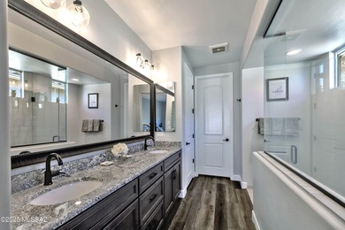 Welcome home to this Stunning Bria model villa, built in 2022 in on Saddlebrooke Ranch Golf Club in Arizona - for sale on GolfHomes.com, golf home, golf lot