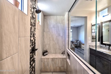 Welcome home to this Stunning Bria model villa, built in 2022 in on Saddlebrooke Ranch Golf Club in Arizona - for sale on GolfHomes.com, golf home, golf lot
