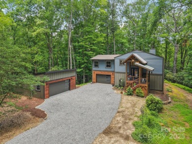 Experience mountain living at its finest in this stunning 4BR/2 on Connestee Falls Golf Club in North Carolina - for sale on GolfHomes.com, golf home, golf lot