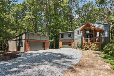 Experience mountain living at its finest in this stunning 4BR/2 on Connestee Falls Golf Club in North Carolina - for sale on GolfHomes.com, golf home, golf lot