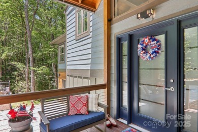 Experience mountain living at its finest in this stunning 4BR/2 on Connestee Falls Golf Club in North Carolina - for sale on GolfHomes.com, golf home, golf lot