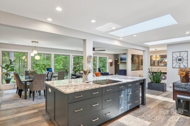 Experience mountain living at its finest in this stunning 4BR/2 on Connestee Falls Golf Club in North Carolina - for sale on GolfHomes.com, golf home, golf lot