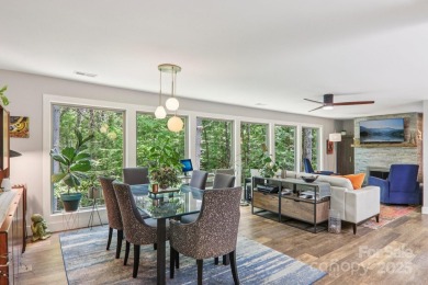 Experience mountain living at its finest in this stunning 4BR/2 on Connestee Falls Golf Club in North Carolina - for sale on GolfHomes.com, golf home, golf lot