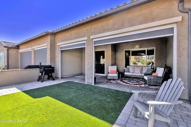 Welcome home to this Stunning Bria model villa, built in 2022 in on Saddlebrooke Ranch Golf Club in Arizona - for sale on GolfHomes.com, golf home, golf lot