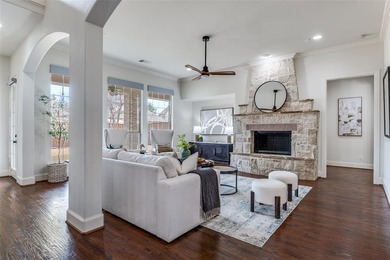 Located on a quiet no-through street in sought-after Twin Creeks on The Golf Club At Twin Creeks in Texas - for sale on GolfHomes.com, golf home, golf lot