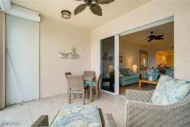 Step through the screened entry to luxury vinyl tile plank on Lexington Country Club in Florida - for sale on GolfHomes.com, golf home, golf lot