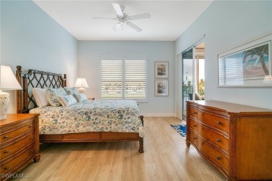 Step through the screened entry to luxury vinyl tile plank on Lexington Country Club in Florida - for sale on GolfHomes.com, golf home, golf lot