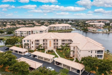 Step through the screened entry to luxury vinyl tile plank on Lexington Country Club in Florida - for sale on GolfHomes.com, golf home, golf lot