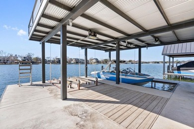 Premier Lake LBJ waterfront living inside the gated Legends on Legends Golf Course in Texas - for sale on GolfHomes.com, golf home, golf lot