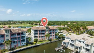 Private elevator whisks you to this top floor condo with amazing on Grand Harbor Golf and Country Club in Florida - for sale on GolfHomes.com, golf home, golf lot