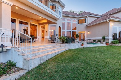 This stunning, custom-built two-story home is perched on Apple on Ram Rock Golf Course in Texas - for sale on GolfHomes.com, golf home, golf lot