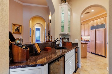 This stunning, custom-built two-story home is perched on Apple on Ram Rock Golf Course in Texas - for sale on GolfHomes.com, golf home, golf lot