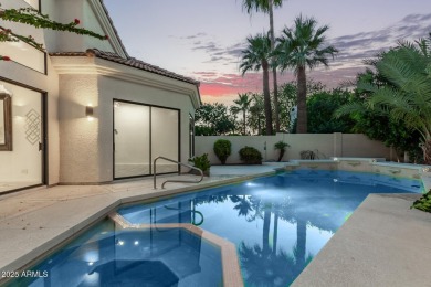 Tucked into a quiet cul-de-sac in the exclusive gated community on Gainey Ranch Golf Club in Arizona - for sale on GolfHomes.com, golf home, golf lot