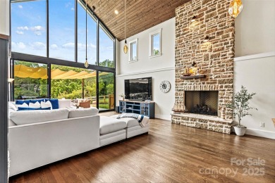Waterfront custom home w/ one-of-a-kind architecture is a must on Westport Golf Club in North Carolina - for sale on GolfHomes.com, golf home, golf lot