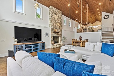 Waterfront custom home w/ one-of-a-kind architecture is a must on Westport Golf Club in North Carolina - for sale on GolfHomes.com, golf home, golf lot