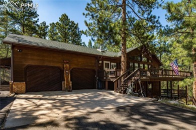 Nestled among towering pines in the prestigious Perry Park golf on Perry Park Country Club in Colorado - for sale on GolfHomes.com, golf home, golf lot