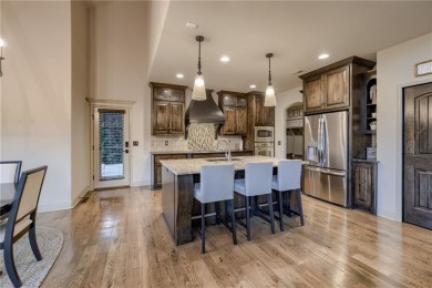 STUNNING is an understatement for this custom 1.5 story home on Staley Farms Golf Club in Missouri - for sale on GolfHomes.com, golf home, golf lot
