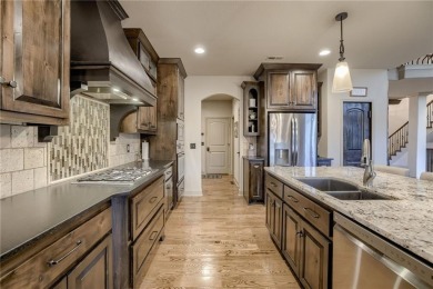 STUNNING is an understatement for this custom 1.5 story home on Staley Farms Golf Club in Missouri - for sale on GolfHomes.com, golf home, golf lot