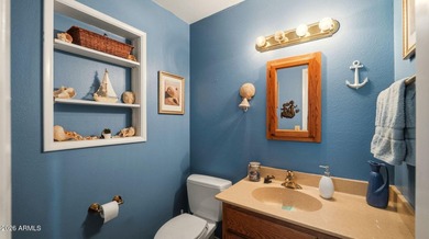 Welcome to this wonderful 3 bedroom, 2.5 bath home on a quiet on Sun City Country Club in Arizona - for sale on GolfHomes.com, golf home, golf lot