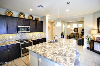 Panoramic mountain views! 1709 sq ft 2BD + den, 2BA home on Wickenburg Ranch Golf Course in Arizona - for sale on GolfHomes.com, golf home, golf lot