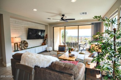 Panoramic mountain views! 1709 sq ft 2BD + den, 2BA home on Wickenburg Ranch Golf Course in Arizona - for sale on GolfHomes.com, golf home, golf lot