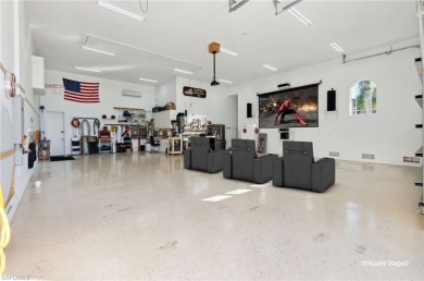 ONE OF A KIND HOME WITH GARAGE SPACE AND FULL HOOK UPS FOR UP TO on Eagle Lakes Golf Club in Florida - for sale on GolfHomes.com, golf home, golf lot