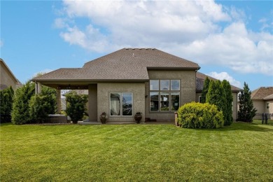STUNNING is an understatement for this custom 1.5 story home on Staley Farms Golf Club in Missouri - for sale on GolfHomes.com, golf home, golf lot
