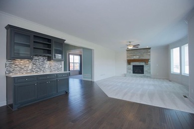 Beautiful 2-story home on Tee Box 12 of the Shawnee Country Club on Shawnee Golf and Country Club in Kansas - for sale on GolfHomes.com, golf home, golf lot