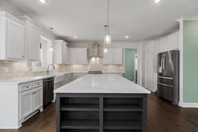 Beautiful 2-story home on Tee Box 12 of the Shawnee Country Club on Shawnee Golf and Country Club in Kansas - for sale on GolfHomes.com, golf home, golf lot