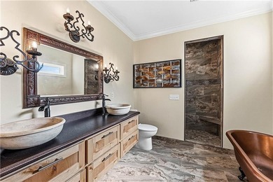 Be the envy of the neighborhood with this stunning custom-built on Bella Vista Country Club - Scottsdale in Arkansas - for sale on GolfHomes.com, golf home, golf lot