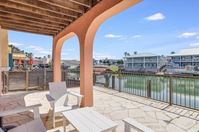 Port Aransas Paradise!  Beautiful canal front shady side home on Palmilla Beach Golf Club in Texas - for sale on GolfHomes.com, golf home, golf lot