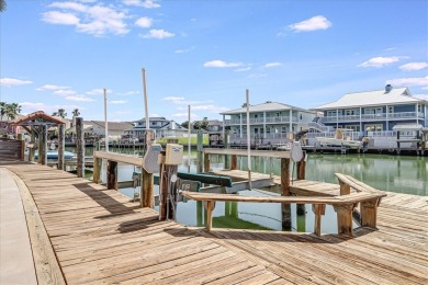 Port Aransas Paradise!  Beautiful canal front shady side home on Palmilla Beach Golf Club in Texas - for sale on GolfHomes.com, golf home, golf lot