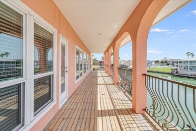 Port Aransas Paradise!  Beautiful canal front shady side home on Palmilla Beach Golf Club in Texas - for sale on GolfHomes.com, golf home, golf lot