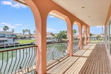 Port Aransas Paradise!  Beautiful canal front shady side home on Palmilla Beach Golf Club in Texas - for sale on GolfHomes.com, golf home, golf lot