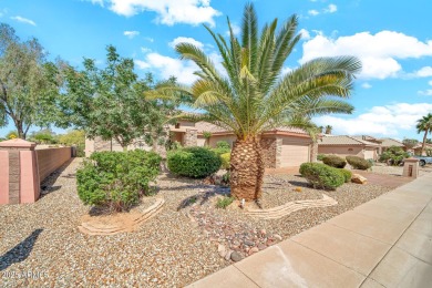 Experience resort-style living in this immaculate 2-bedroom, 2 on Sun City Grand Golf Couse and Club in Arizona - for sale on GolfHomes.com, golf home, golf lot