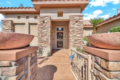 Experience resort-style living in this immaculate 2-bedroom, 2 on Sun City Grand Golf Couse and Club in Arizona - for sale on GolfHomes.com, golf home, golf lot